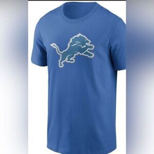 NWOT Fanatics Blue NFL Detroit Lions Graphic T-Shirt - 87 Aidan Hutchison 4XL